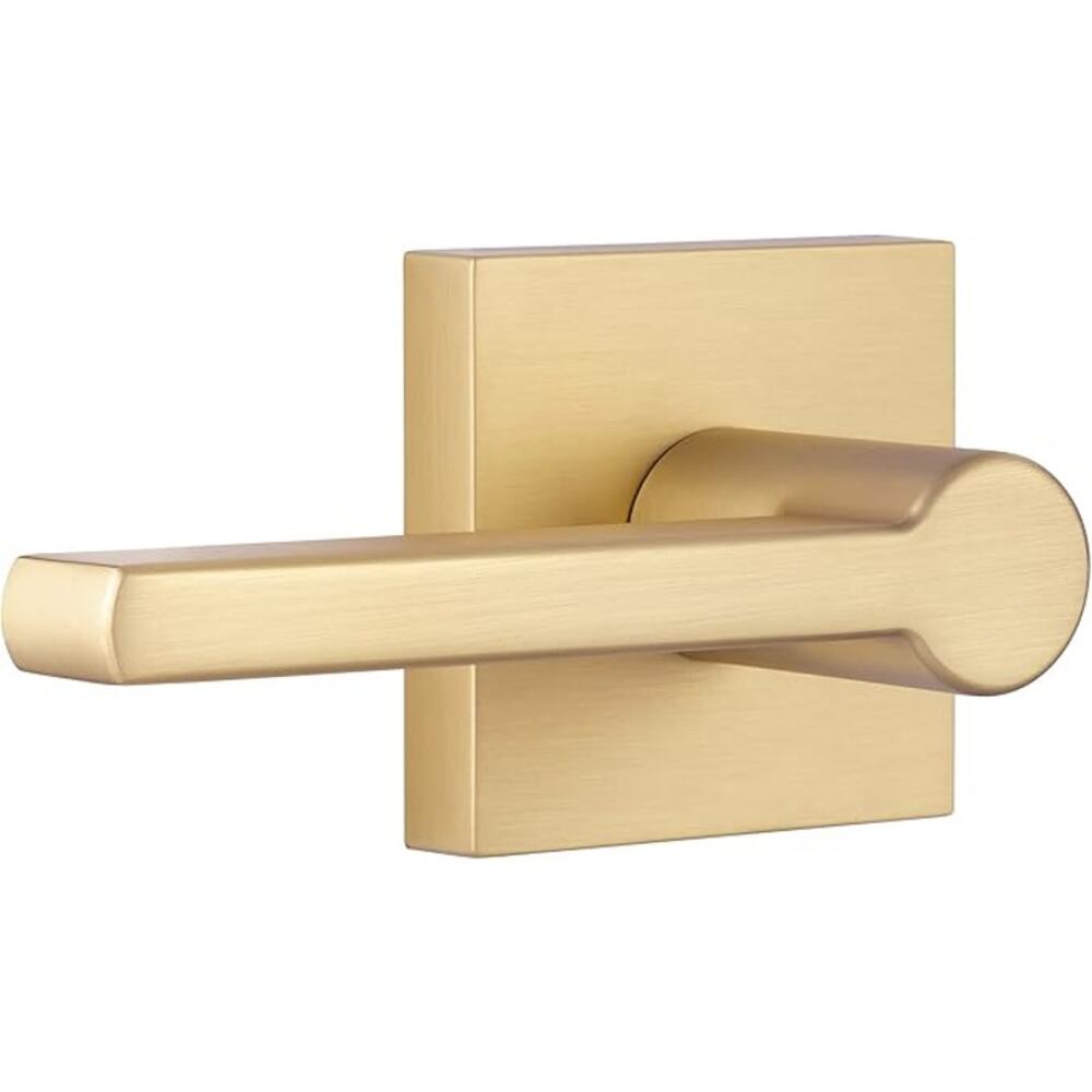 Miseno MLK4022SB Miseno MLK4022 Lorton Flat Bar Passage Door Lever Set